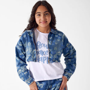 جاكيت جينز بناتي