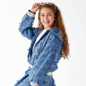 جاكيت جينز بناتي